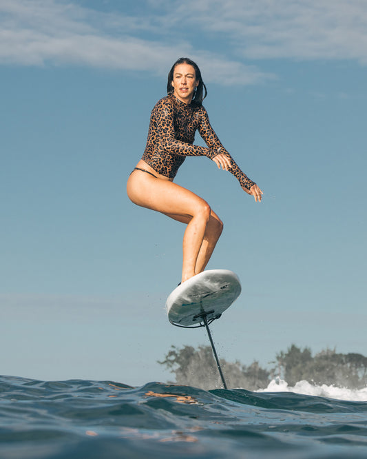 Camiseta Feminina Manga Longa UV Onça