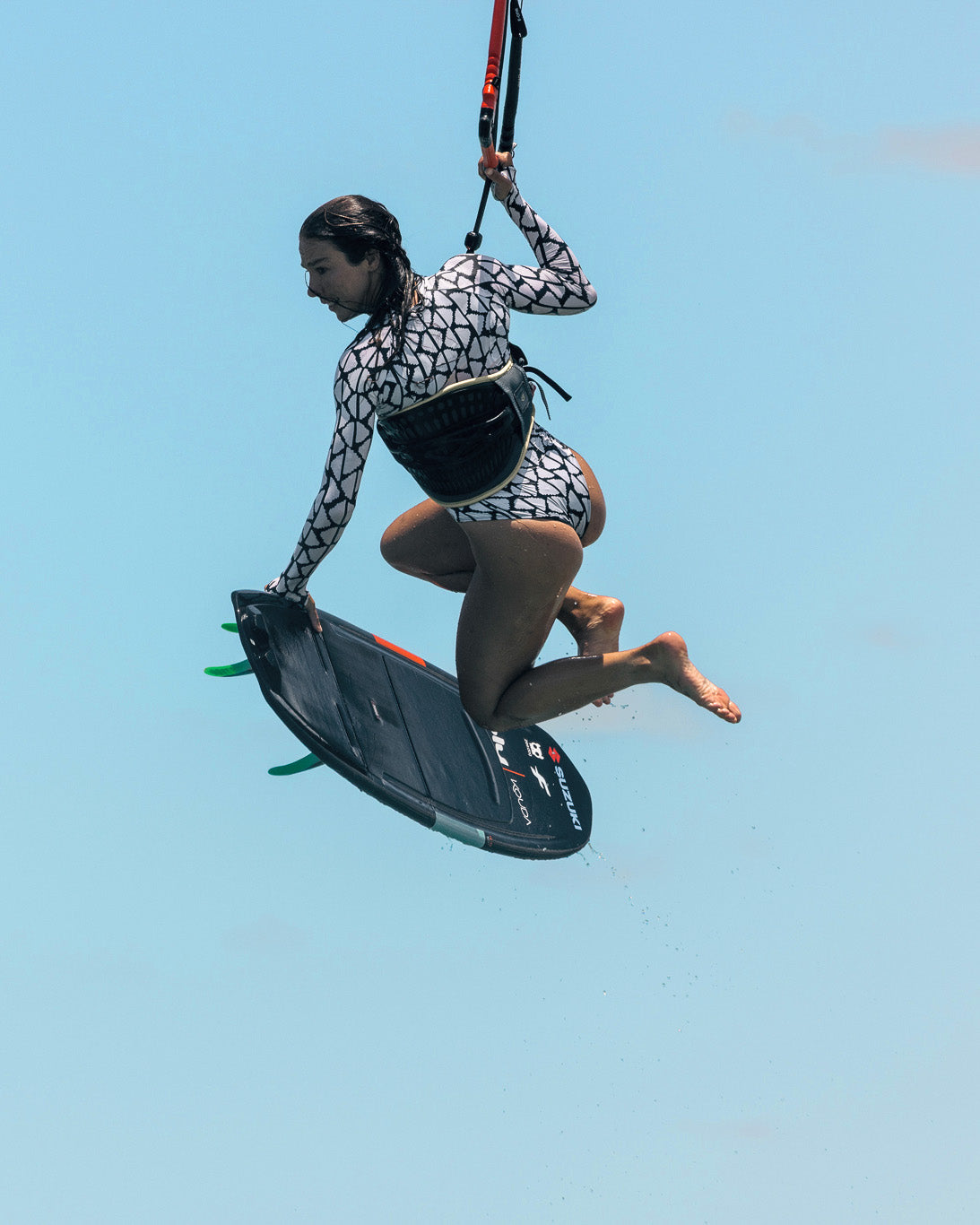 Maiô Manga Longa Lily Geometric